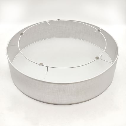 Brilagi - LED-kattovalaisin BELLADONNA 3xE27/15W/230V halkaisija 50 cm valkoinen/tammi-pähkinä