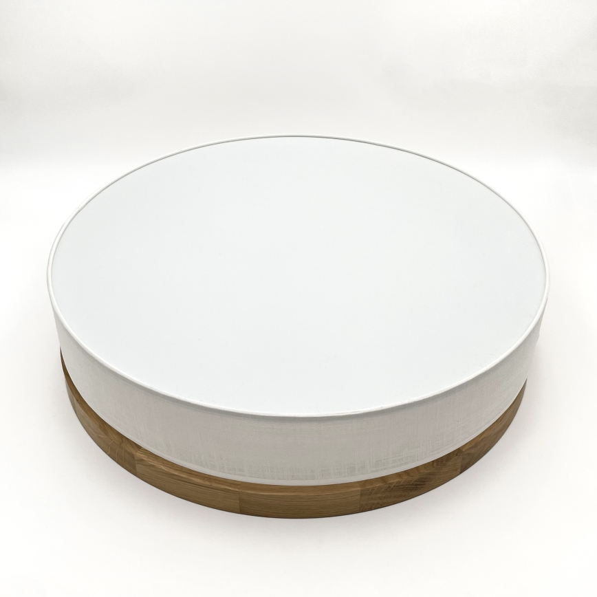 Brilagi - LED kattovalaisin BELLADONNA LED/36W/230V Ø 50 cm valkoinen/tammi