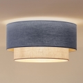 Brilagi - LED-kattovalaisin BOHO ECO 1xE27/10W/230V halkaisija 40 cm sininen/kerma