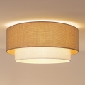 Brilagi - LED-kattovalaisin BOHO ECO 1xE27/10W/230V Ø 40 cm beige/kerma