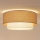 Brilagi - LED-kattovalaisin BOHO ECO 1xE27/10W/230V Ø 40 cm beige/kerma