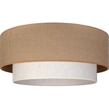 Brilagi - LED-kattovalaisin BOHO ECO 1xE27/10W/230V Ø 40 cm beige/kerma