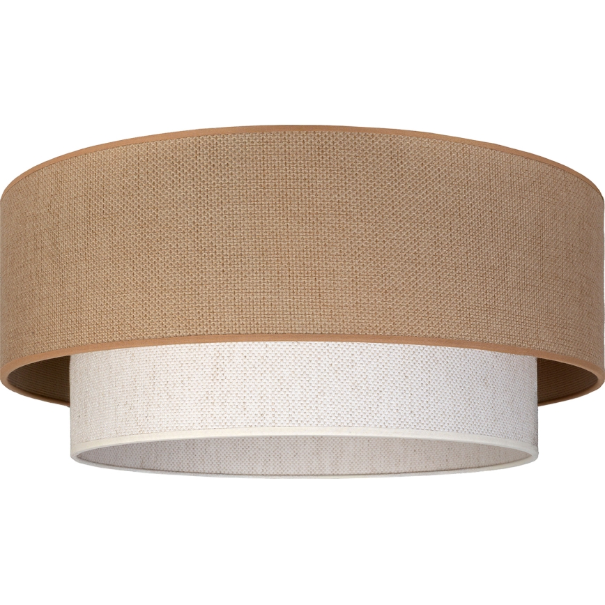 Brilagi - LED-kattovalaisin BOHO ECO 1xE27/10W/230V Ø 40 cm beige/kerma