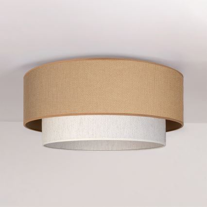 Brilagi - LED-kattovalaisin BOHO ECO 1xE27/10W/230V Ø 40 cm beige/kerma