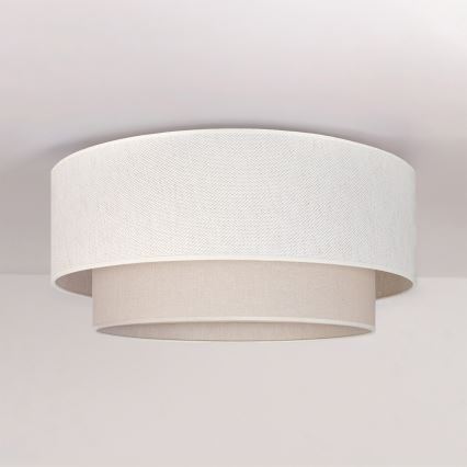 Brilagi - LED-kattovalaisin BOHO ECO 1xE27/10W/230V Ø 40 cm kermanvärinen
