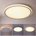 BRILAGI - LED-kattovalaisin CARLOS LED/24W/230V, halkaisija 40 cm, valkoinen