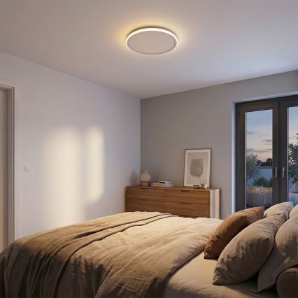 Brilagi - LED-kattovalaisin CARLOS LED/24W/230V halkaisija 40 cm valkoinen