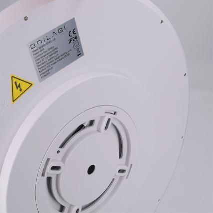 Brilagi - LED-kattovalaisin CARLOS LED/24W/230V halkaisija 40 cm valkoinen