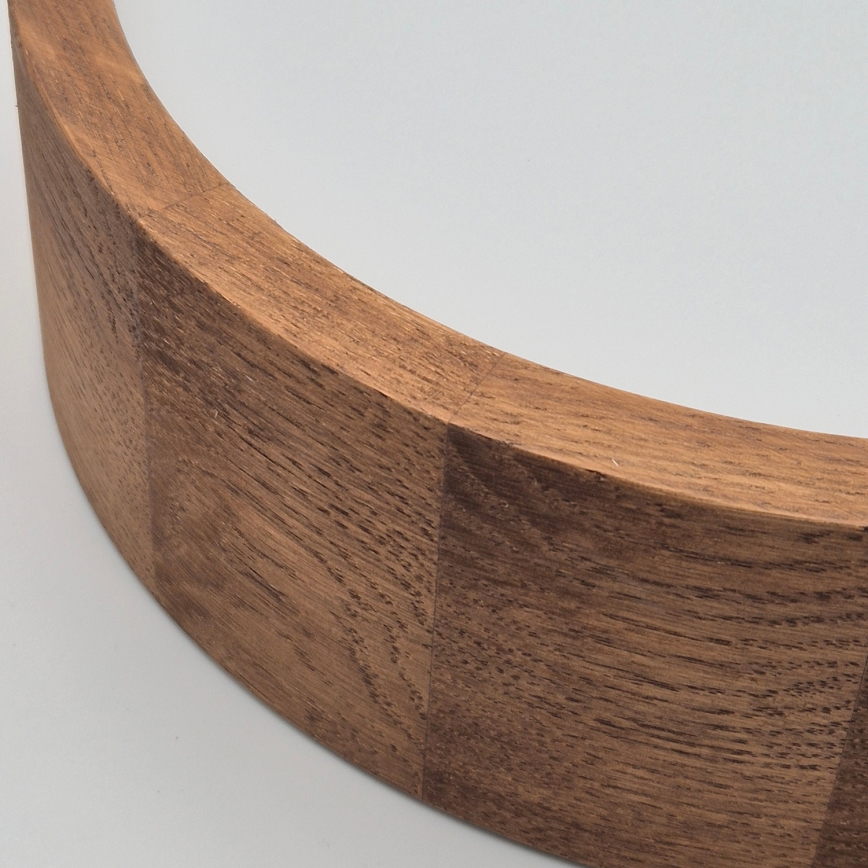 Brilagi - LED Kattovalaisin CARVALHO 1xE27/60W/230V tammi-kirsikka halkaisija 27 cm