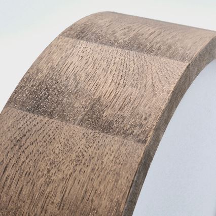 Brilagi - LED Kattovalaisin CARVALHO 2xE27/60W/230V tammi-pähkinä Ø 37 cm