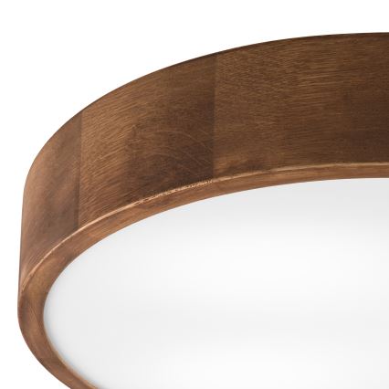 Brilagi - LED Kattojalka CARVALHO 3xE27/60W/230V tammi-kirsikka halkaisija 47 cm