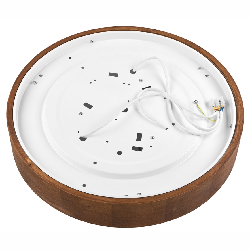 Brilagi - LED Kattojalka CARVALHO 3xE27/60W/230V tammi-kirsikka halkaisija 47 cm