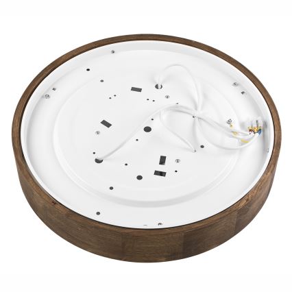 Brilagi - LED Kattovalaisin CARVALHO 3xE27/60W/230V tammi-pähkinä Ø 47 cm