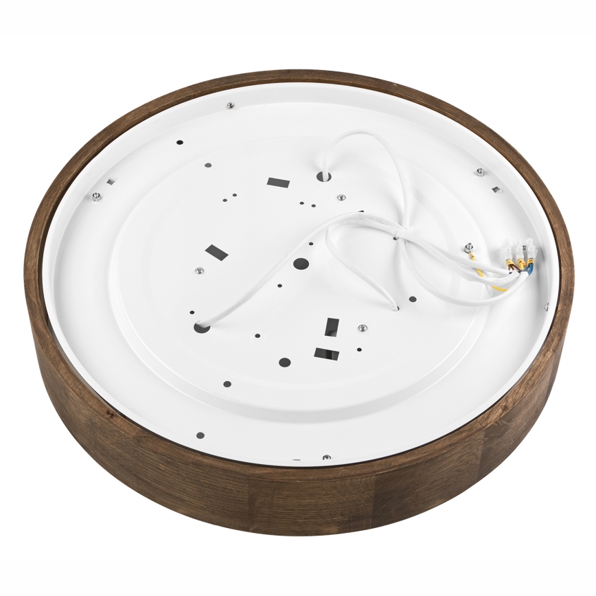 Brilagi - LED Kattovalaisin CARVALHO 3xE27/60W/230V tammi-pähkinä Ø 47 cm