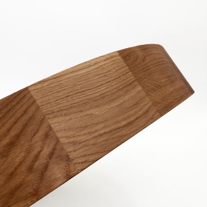 Brilagi - LED-kattovalaisin CARVALHO, 4 x E27/60W/230V, tammi-kirsikka, Ø 57,5 cm