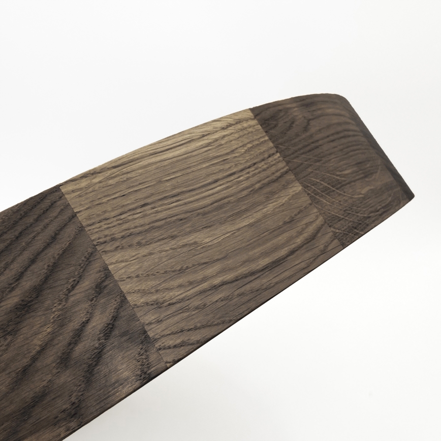 Brilagi - LED-kattovalaisin CARVALHO 4xE27/60W/230V tammi/pähkinä halkaisija 57,5 cm