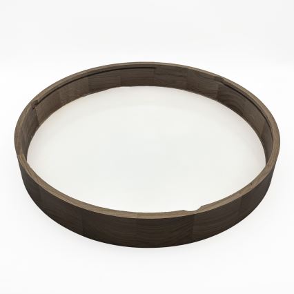 Brilagi - LED-kattovalaisin CARVALHO 4xE27/60W/230V tammi/pähkinä halkaisija 57,5 cm