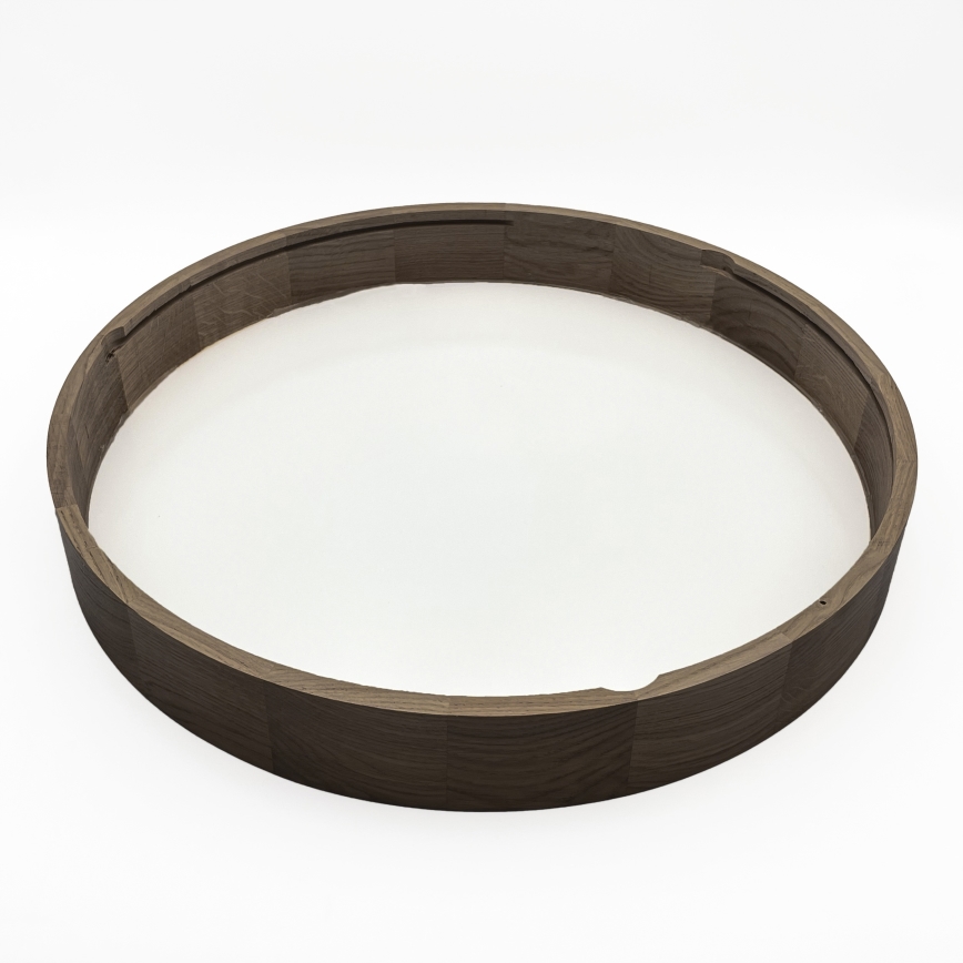 Brilagi - LED-kattovalaisin CARVALHO 4xE27/60W/230V tammi/pähkinä halkaisija 57,5 cm