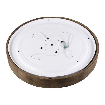 Brilagi - LED-kattovalaisin CARVALHO 4xE27/60W/230V tammi/pähkinä halkaisija 57,5 cm