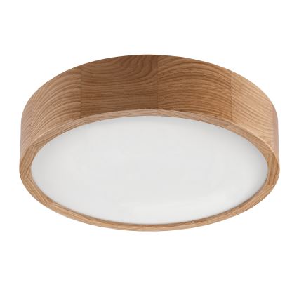Brilagi - LED-kattovalaisin CARVALHO LED/36W/230V tammi, halkaisija 37,5 cm