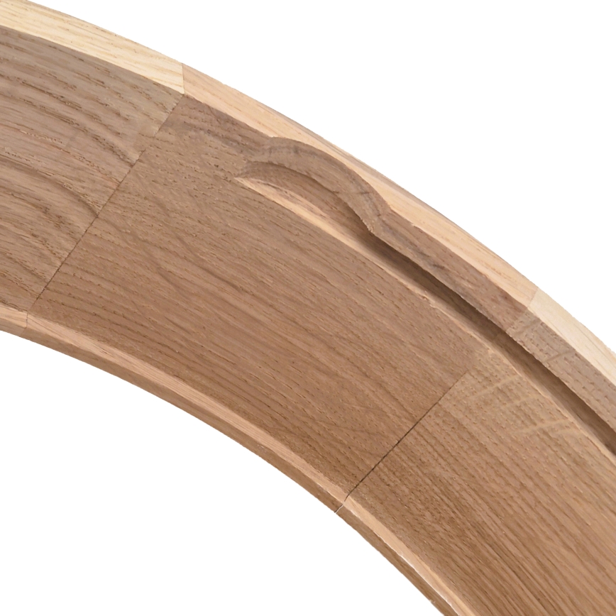 Brilagi - LED-kattovalaisin CARVALHO LED/36W/230V tammi, halkaisija 37,5 cm