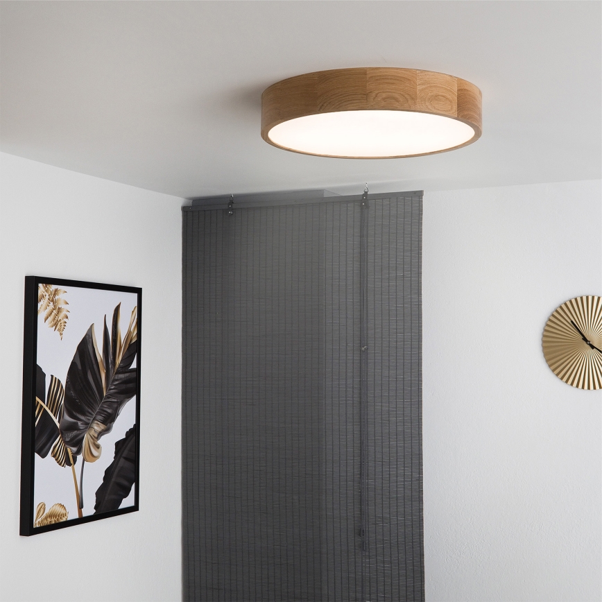 Brilagi - LED-kattovalaisin CARVALHO LED/36W/230V tammi Ø 47,5 cm