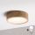 Brilagi - LED-kattovalaisin CARVALHO MODERN 1xE27/60W/230V halkaisija 27,5 cm tammi