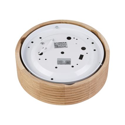 Brilagi - LED-kattovalaisin CARVALHO MODERN 1xE27/60W/230V halkaisija 27,5 cm tammi