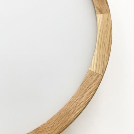 Brilagi - LED-kattovalaisin CARVALHO MODERN 1xE27/60W/230V halkaisija 27,5 cm tammi
