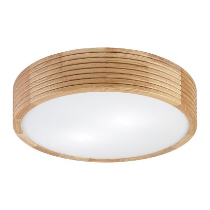 Brilagi - LED-kattovalaisin CARVALHO MODERN 2xE27/60W/230V, Ø 37,5 cm, tammi
