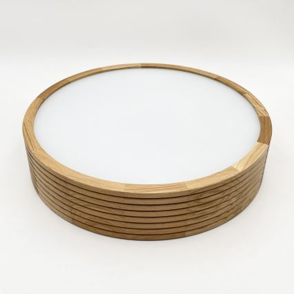 Brilagi - LED-kattovalaisin CARVALHO MODERN 2xE27/60W/230V, Ø 37,5 cm, tammi