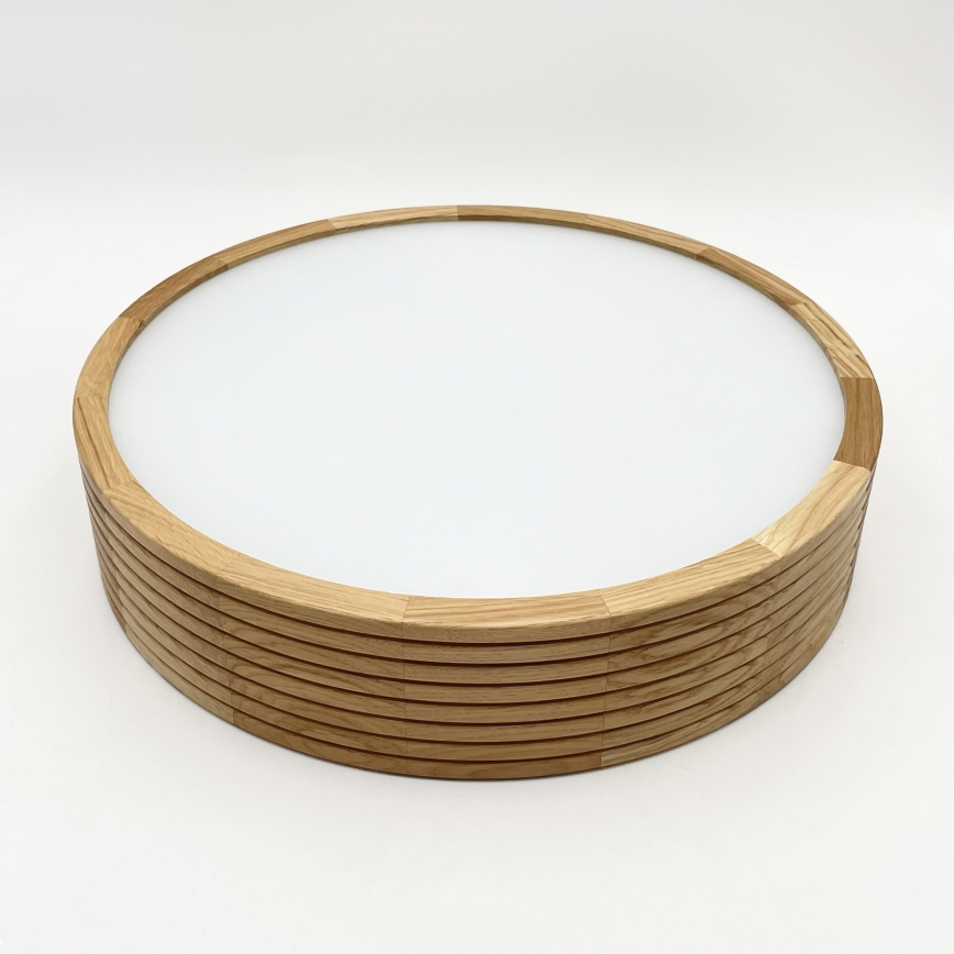 Brilagi - LED-kattovalaisin CARVALHO MODERN 2xE27/60W/230V, Ø 37,5 cm, tammi