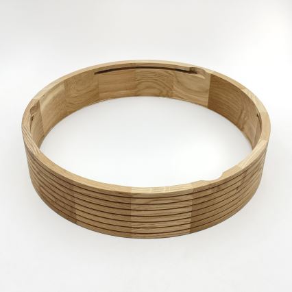 Brilagi - LED-kattovalaisin CARVALHO MODERN 2xE27/60W/230V, Ø 37,5 cm, tammi