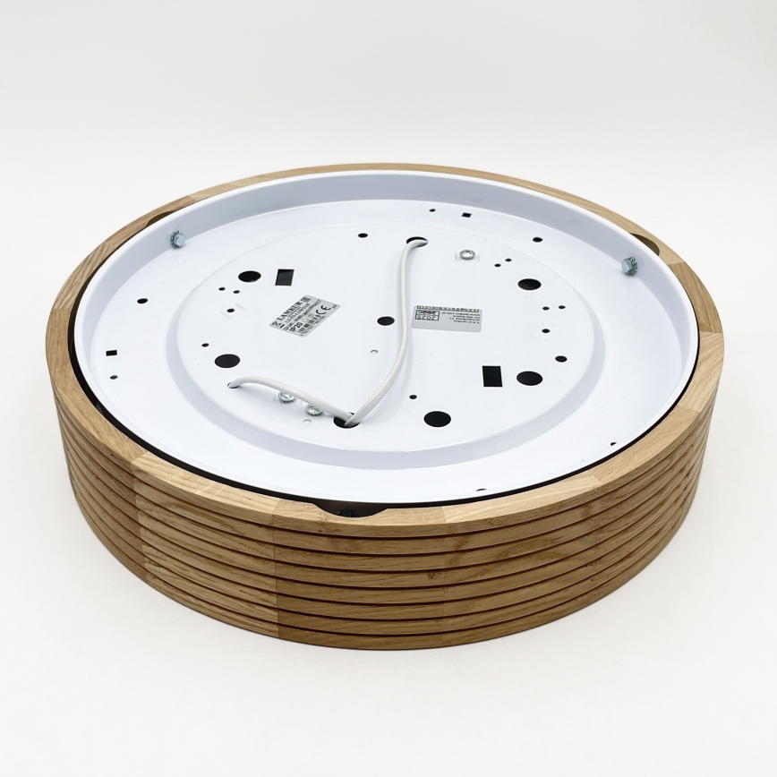 Brilagi - LED-kattovalaisin CARVALHO MODERN 2xE27/60W/230V, Ø 37,5 cm, tammi