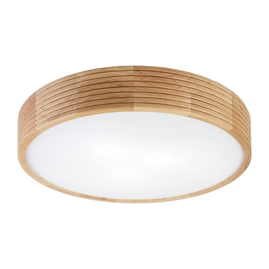 Brilagi - LED-kattovalaisin CARVALHO MODERN 3xE27/60W/230V halkaisija 47,5 cm tammi