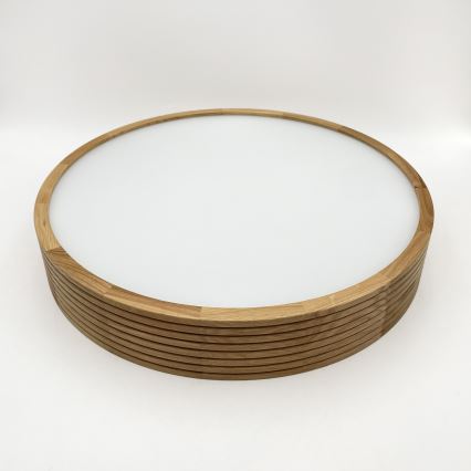 Brilagi - LED-kattovalaisin CARVALHO MODERN 3xE27/60W/230V halkaisija 47,5 cm tammi