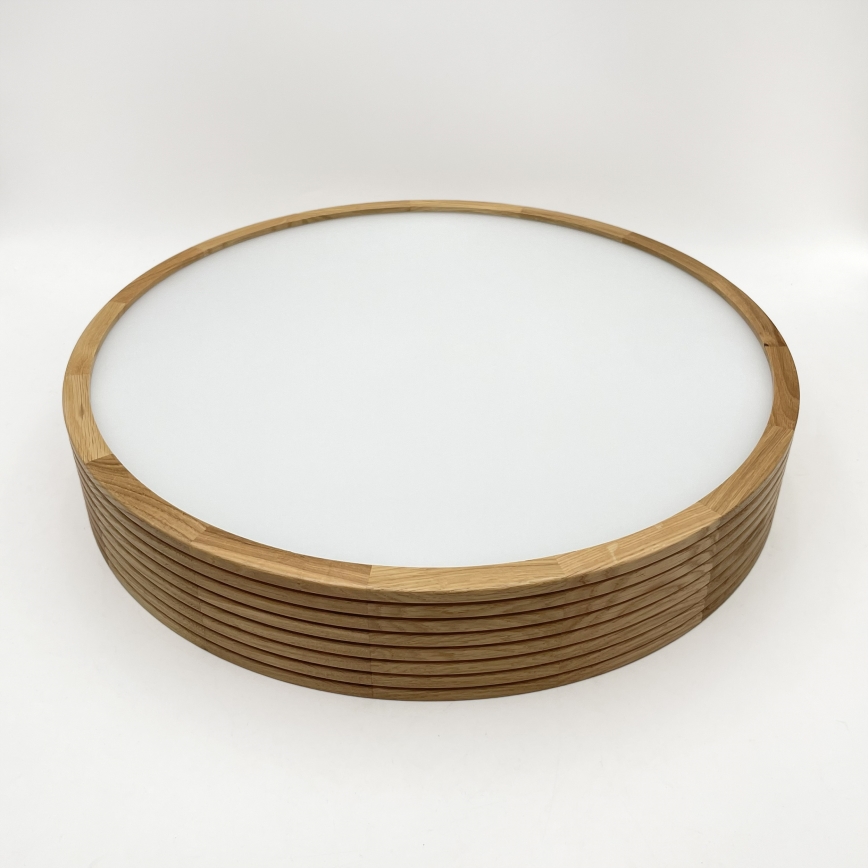 Brilagi - LED-kattovalaisin CARVALHO MODERN 3xE27/60W/230V halkaisija 47,5 cm tammi