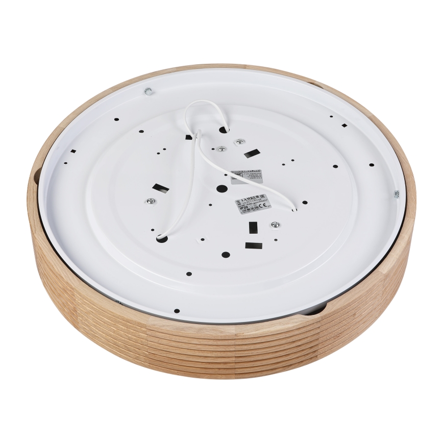 Brilagi - LED-kattovalaisin CARVALHO MODERN 3xE27/60W/230V halkaisija 47,5 cm tammi
