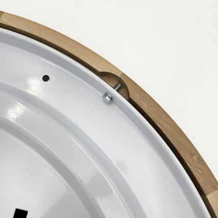 Brilagi - LED-kattovalaisin CARVALHO MODERN 3xE27/60W/230V halkaisija 47,5 cm tammi
