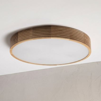 Brilagi - LED-kattovalaisin CARVALHO MODERN 4xE27/60W/230V tammi Ø 57,5 cm