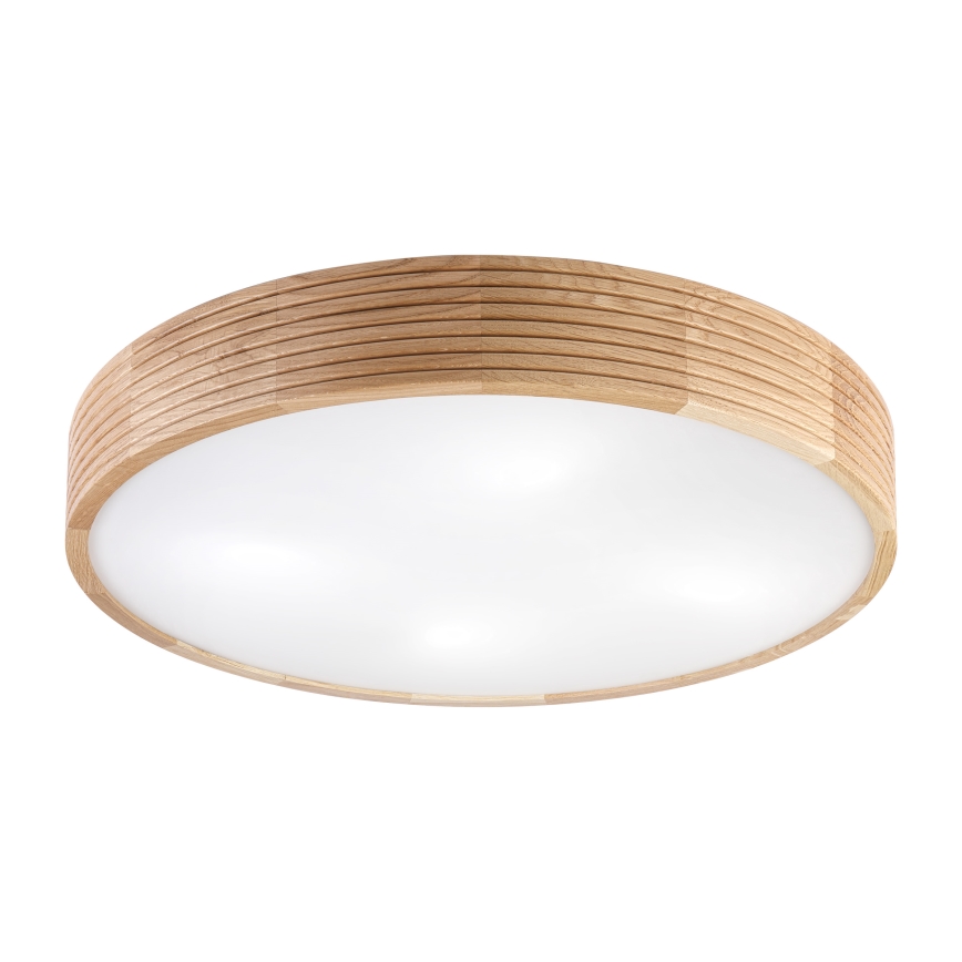 Brilagi - LED-kattovalaisin CARVALHO MODERN 4xE27/60W/230V tammi Ø 57,5 cm