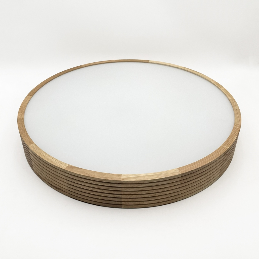 Brilagi - LED-kattovalaisin CARVALHO MODERN 4xE27/60W/230V tammi Ø 57,5 cm