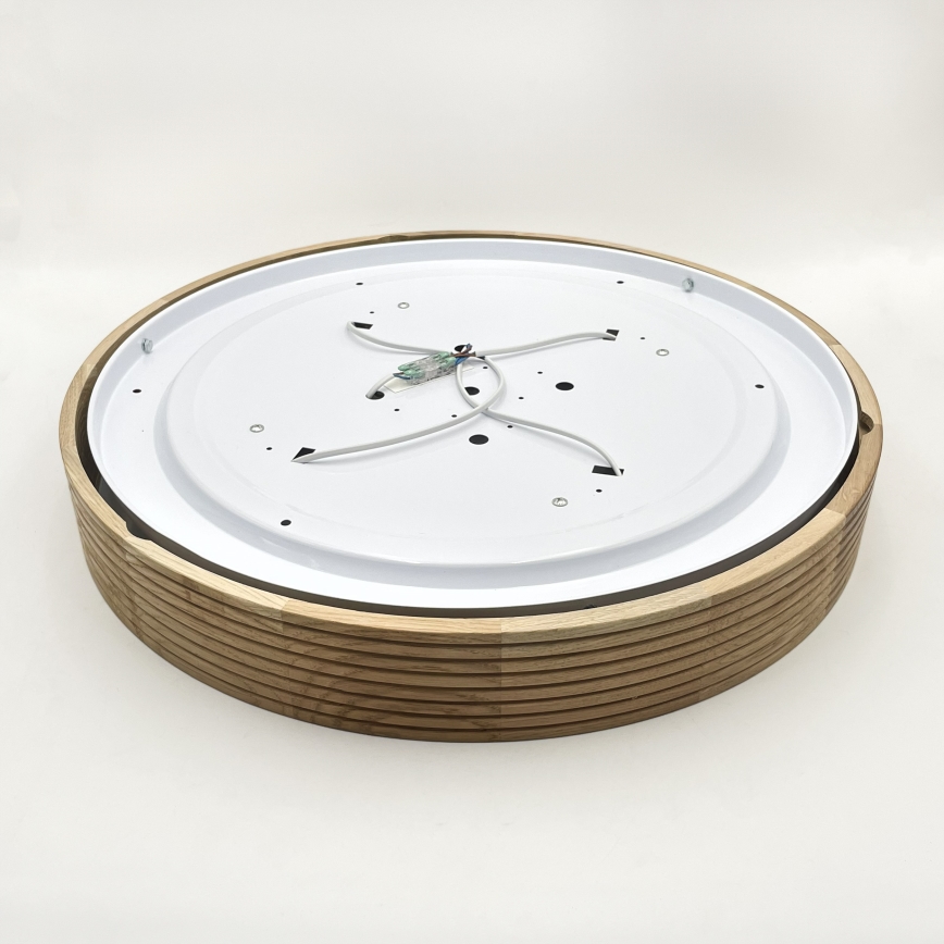 Brilagi - LED-kattovalaisin CARVALHO MODERN 4xE27/60W/230V tammi Ø 57,5 cm