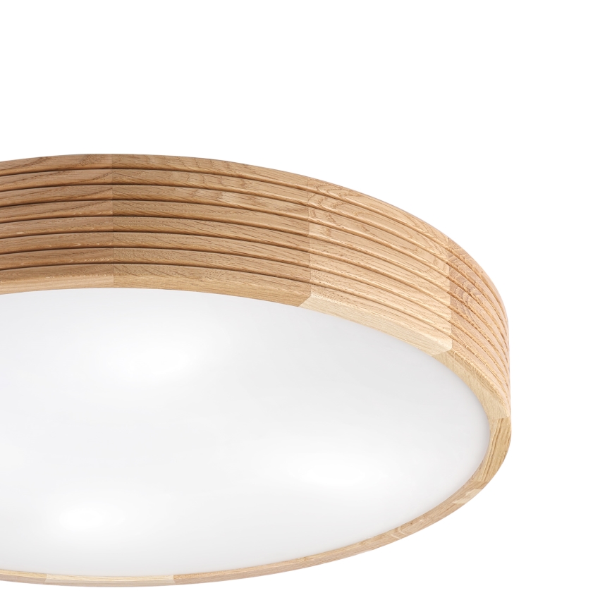 Brilagi - LED-kattovalaisin CARVALHO MODERN 4xE27/60W/230V tammi Ø 57,5 cm