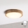 Brilagi - LED-kattovalaisin CARVALHO MODERN SLIM 1xE27/60W/230V halkaisija 27,5 cm tammi