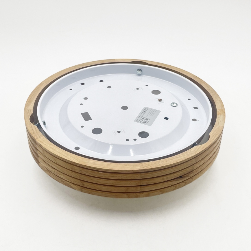 Brilagi - LED-kattovalaisin CARVALHO MODERN SLIM 1xE27/60W/230V halkaisija 27,5 cm tammi