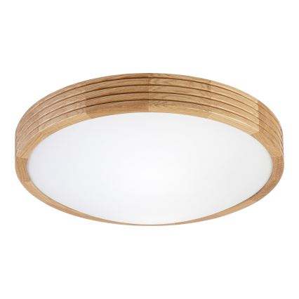 Brilagi - LED-kattovalaisin CARVALHO MODERN SLIM 2xE27/60W/230V halkaisija 37,5 cm tammi