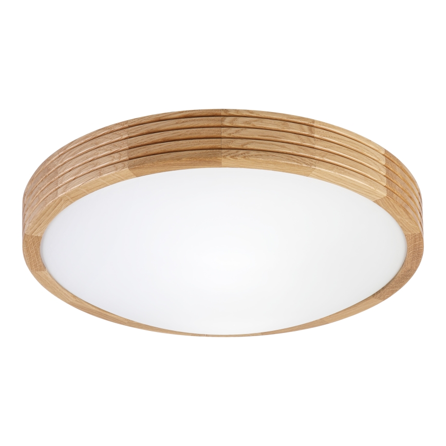 Brilagi - LED-kattovalaisin CARVALHO MODERN SLIM 2xE27/60W/230V halkaisija 37,5 cm tammi
