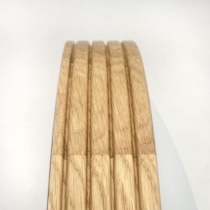 Brilagi - LED-kattovalaisin CARVALHO MODERN SLIM 2xE27/60W/230V halkaisija 37,5 cm tammi