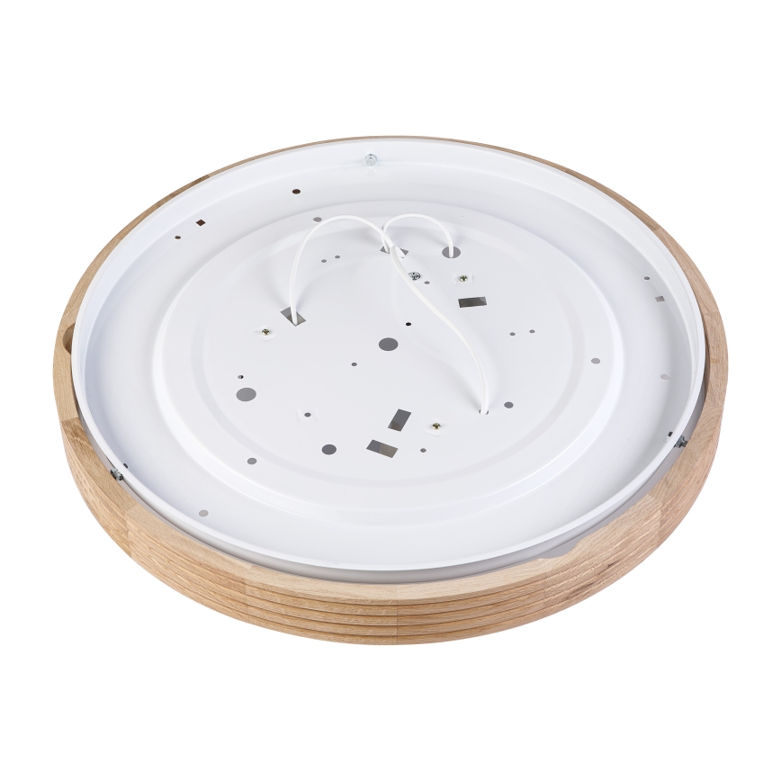 Brilagi - LED-kattovalaisin CARVALHO MODERN SLIM 3xE27/60W/230V Ø 47,5 cm tammi